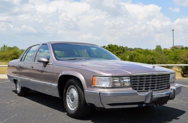 1993 Fleetwood Brougham One Owner Low Low Miles Rust & Corrosion Free Texas Car! 1993 Cadillac Fleetwood Brougham Sedan