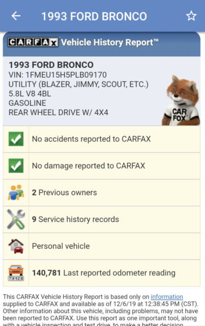 1993 Ford Bronco xlt - photo 12