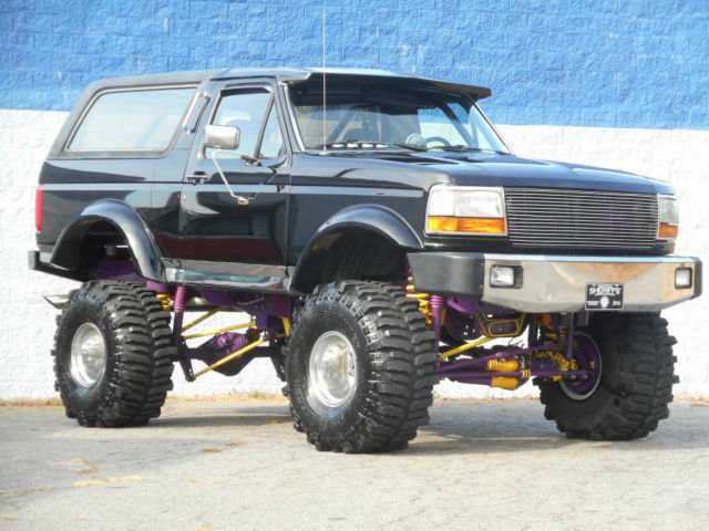 1993 Ford Bronco XLT 4X4 19K Original Miles! Custom Show Lifted Truck 1993 Ford Bronco XLT
