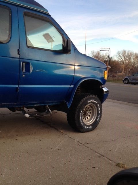 1993 Ford E350 Van Hitop 4x4 1993 Ford E-Series Van E350