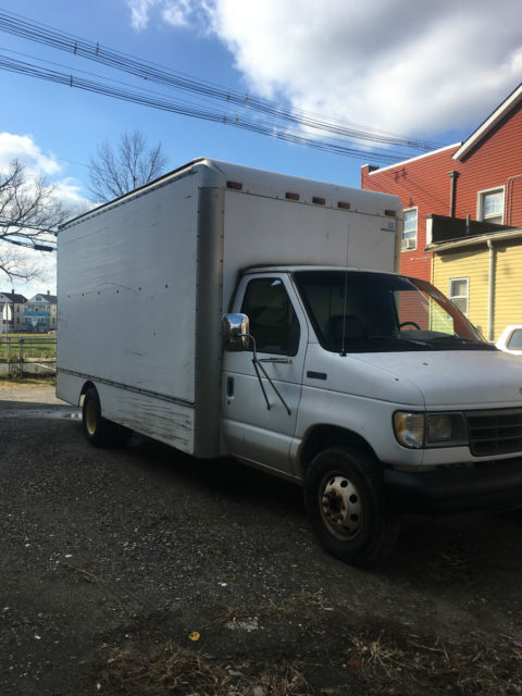1993 Ford Econoline E350 Box Truck 7.5L V8 OHV Engine 16V 14' Box with Ramp 1993 Ford Other Box Truck