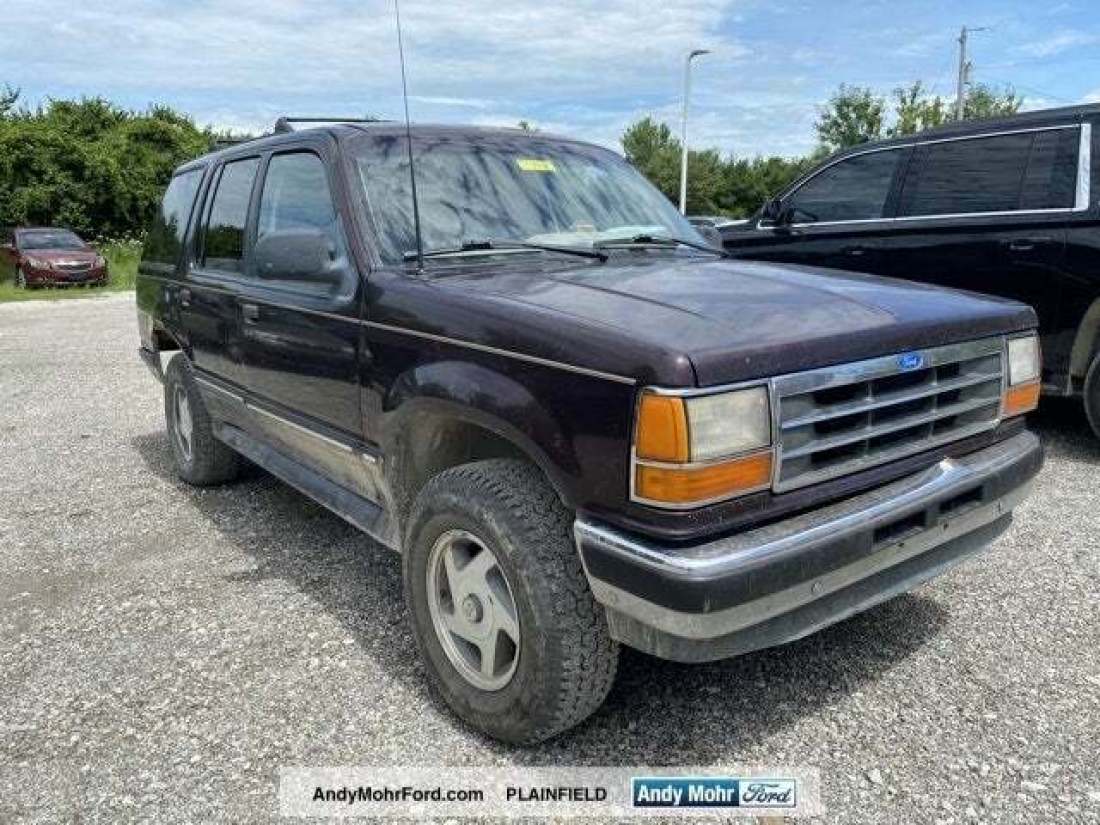 1993 Ford Explorer XLT 112 WB Black 4.0L V6 12V MPFI OHV 4-Speed Automatic with 1993 Ford Explorer XLT 112 WB