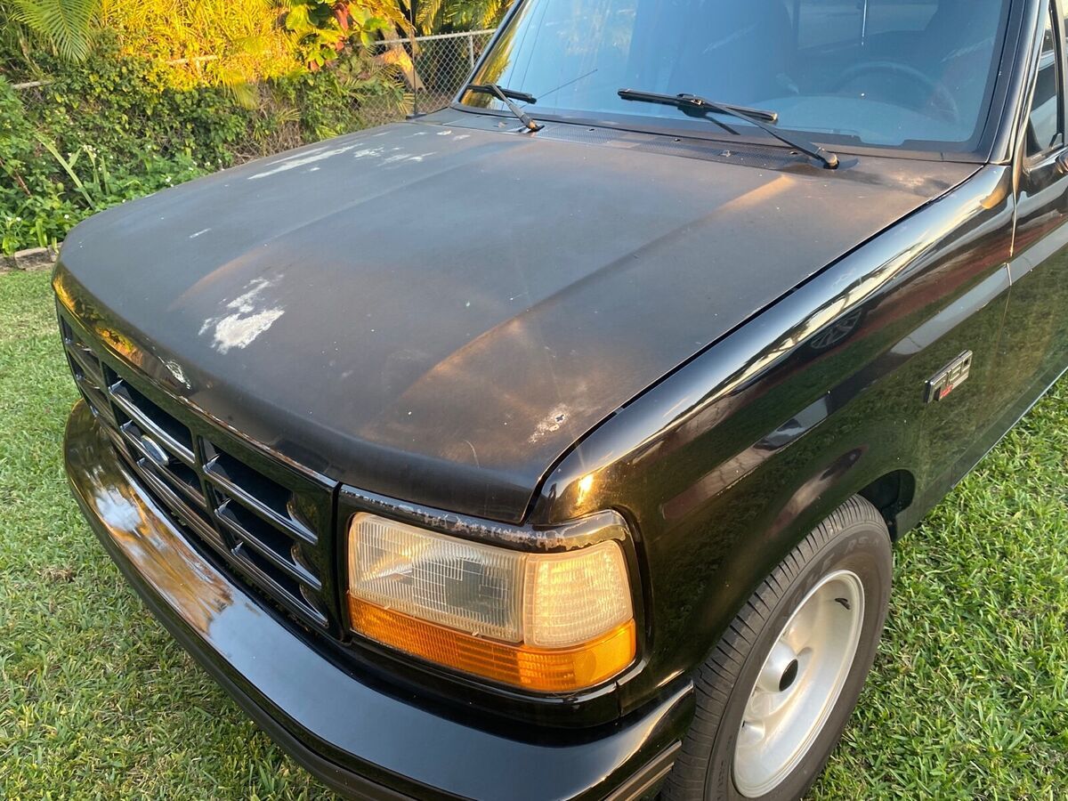 1993 Ford F-150 Pickup Black RWD Automatic 1993 Ford F-150