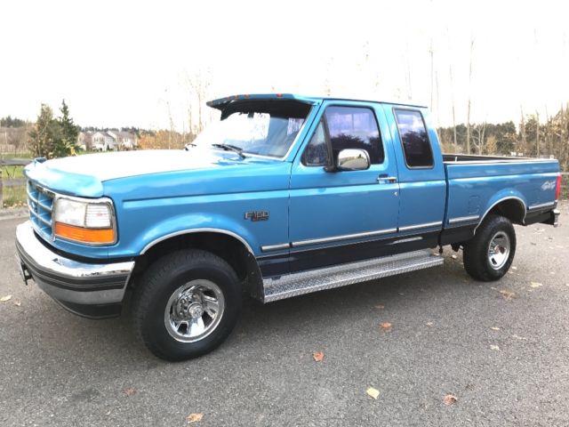 1993 Ford F-150 XLT 4X4 Extended Cab only 44,000 original miles like new 1993 Ford F-150