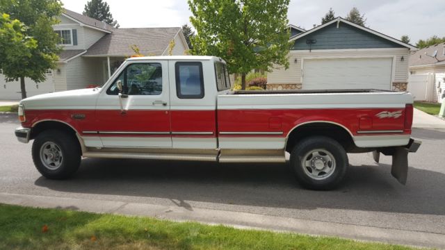 1993 Ford F-250 7.3 Turbo Diesel idi 4x4 XLT HD heavy duty supercab 1993 Ford F-250 SuperCab