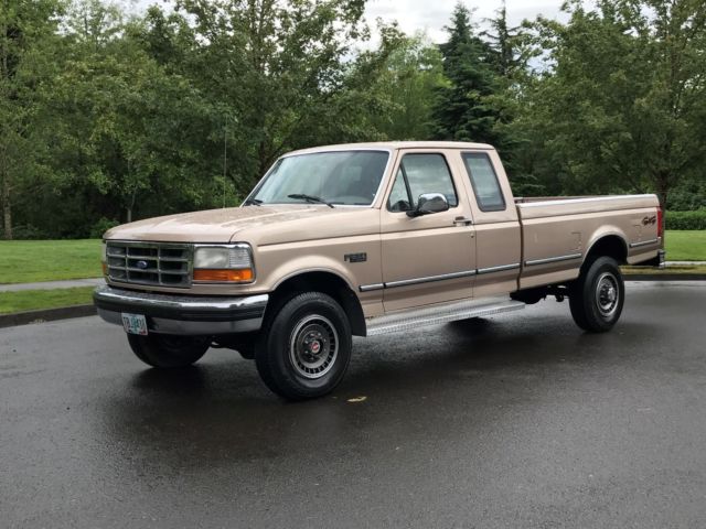 1993 Ford F-250 XLT 4x4 Extra Cab 2dr 5-Speed 7.5L 460 V8 Only 79k Orig Miles 1993 Ford F-250 XLT