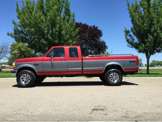 1993 FORD F-250 XLT 4X4 SUPER-CAB AUTOMATIC WITH ONLY 77.000 ACTUAL MILES 1993 Ford F-250 XLT