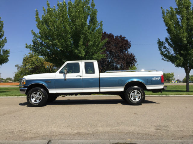 1993 FORD F-250 XLT 4X4 SUPER-CAB LONG BOX WITH ONLY 88.415 ACTUAL MILES 1993 Ford F-250 XLT