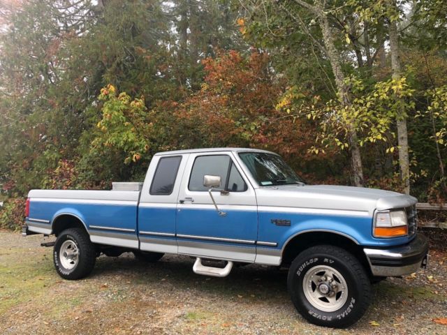 1993 Ford F-250 XLT Extended Cab 4x4 RUSTFREE 56k. Orig. MI Worldwide NO RESERVE 1993 Ford F-250 XLT