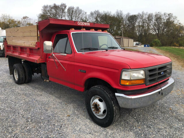 1993 Ford F-450 10Ft Dump Truck, Diesel, 5-Speed Manual, 57,000 Miles 1993 Ford F-250 Dump Truck