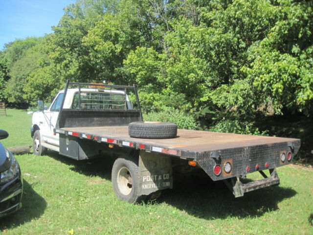 1993 Ford F-450 dually steel flatbed 1993 Ford F-450