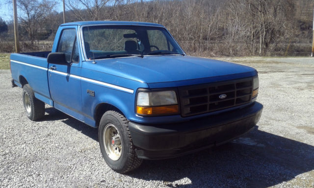 1993 Ford F150 Full Size 8ft Bed 2 Wheel Dr Pickup Truck 300 Motor 6 Cyc. Auto 1993 Ford F-150