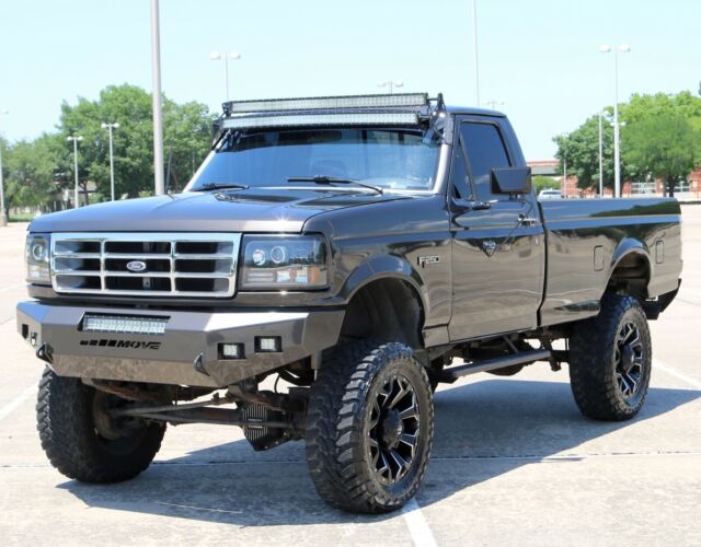 1993 Ford F250 OBS - Custom Lifted 4x4 Truck - Dana 60 Swap -351W 1993 Ford F-250 XLT