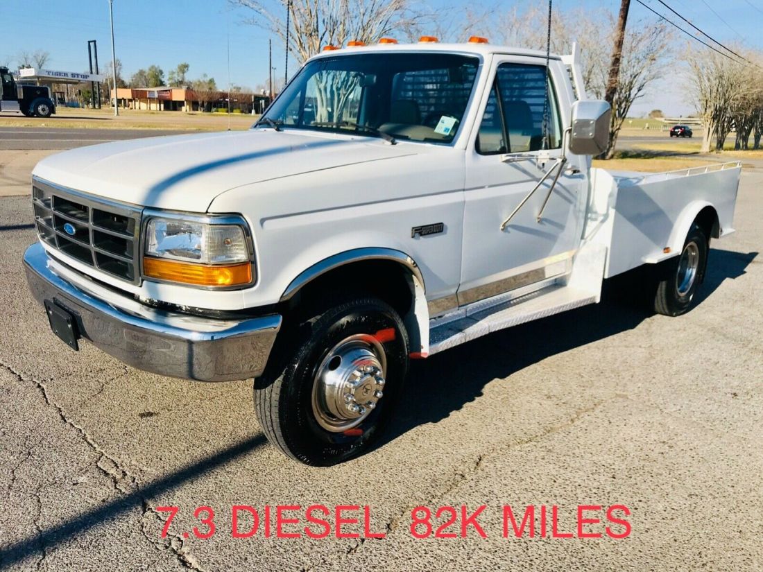1993 Ford F350 Superduty 80K Miles 7.3 Diesel Flatbed 1993 Ford F-350 xlt