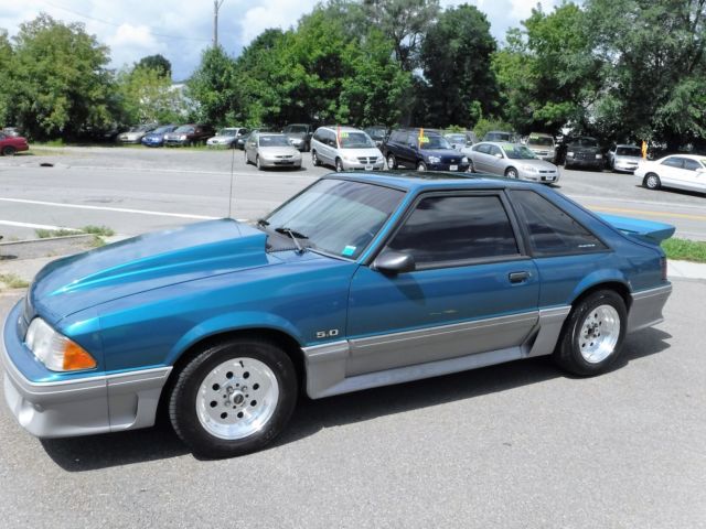 1993 Ford Mustang 5.0 GT 57K 5-Speed Supercharged Leather Sunroof CLEAN CARFAX! 1993 Ford Mustang