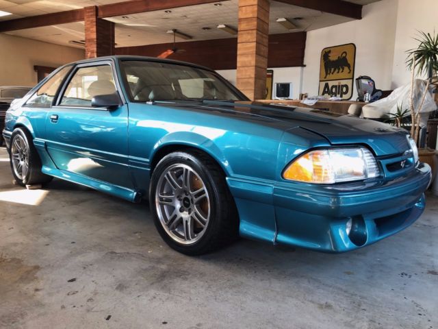 1993 FORD MUSTANG COBRA WITH 2003 2004 SVT TERMINATOR SWAP T56 IRS ONE OF A KIND 1993 Ford Mustang