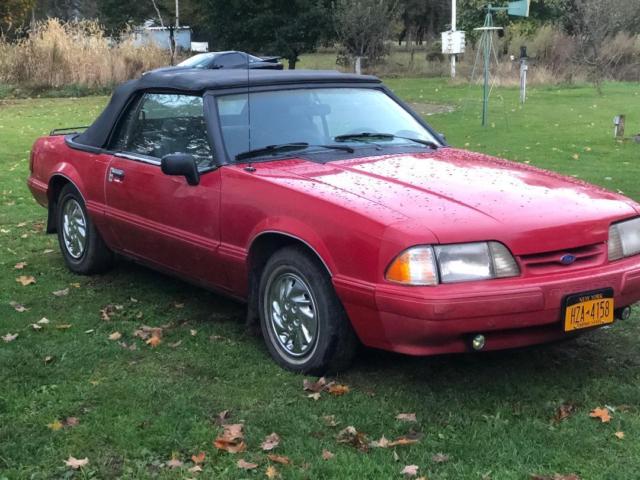 1993 Ford Mustang Convertible Limited Edition 1993 Ford Mustang