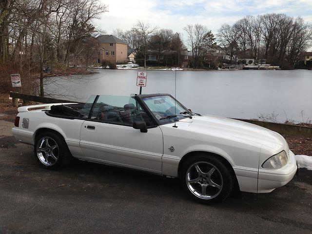 1993 Ford Mustang GT 52000 Miles WHITE CONV 8 Cylinder Engine 5.0L/302 Automatic 1993 Ford Mustang GT