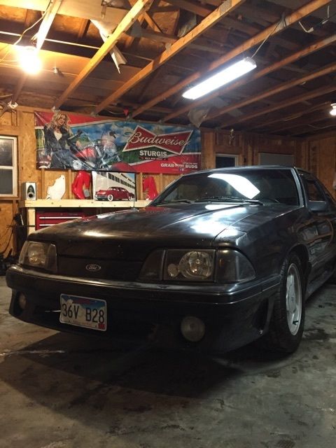 1993 Ford Mustang Hatchack Foxbody GT 302 5.0L 1993 Ford Mustang
