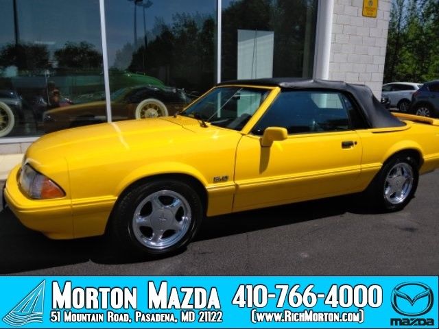 1993 Ford Mustang LX 23232 Miles 2D Convertible 5.0L V8 SMPI 16V Automatic 1993 Ford Mustang LX
