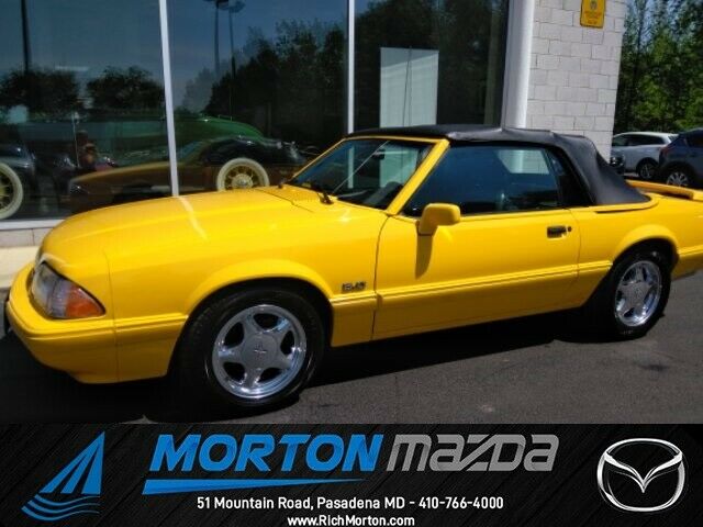 1993 Ford Mustang LX 23275 Miles 2D Convertible 5.0L V8 SMPI 16V Automatic 1993 Ford Mustang LX