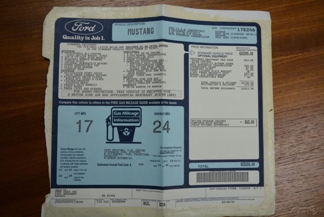 1993 Ford Mustang LX 5.0 - photo 4
