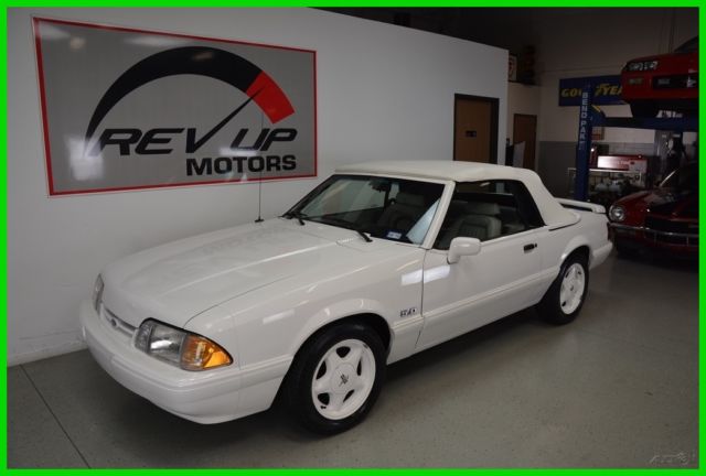 1993 Ford Mustang LX 5 Liter Convertible FEATURE CAR Only 5K Miles MINT 1993 Ford Mustang LX 5.0 Feature Car