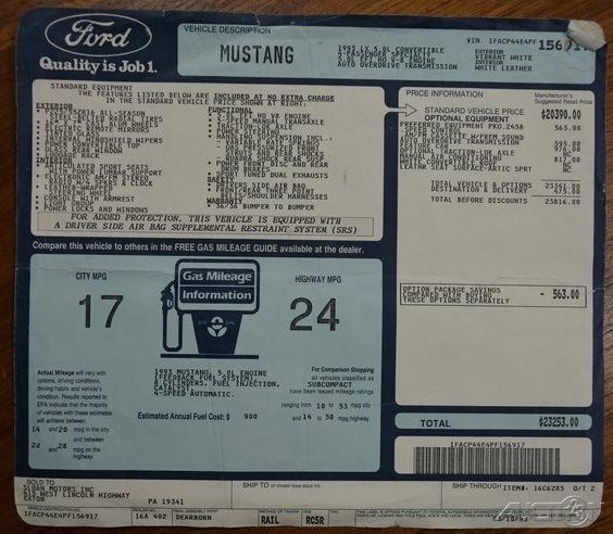1993 Ford Mustang LX 5.0 Feature Car - photo 4