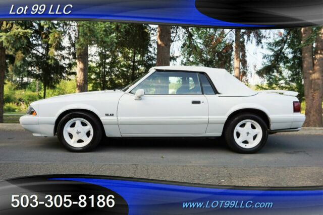 1993 Ford Mustang LX 5.0 Convertible 5 Speed GT40 BBK 5 Speed Manual 2-Door Con 1993 Ford Mustang LX 5.0