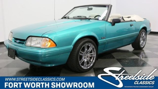 1993 Ford Mustang LX 5.0 Convertible 5.0L HO V8 4 Speed Automatic Classic Vintag 1993 Ford Mustang LX 5.0