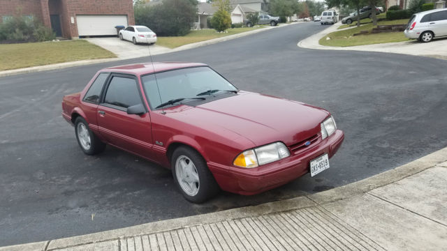 1993 Ford Mustang LX 5.0 Foxbody Coupe 1993 Ford Mustang Coupe 2 Door