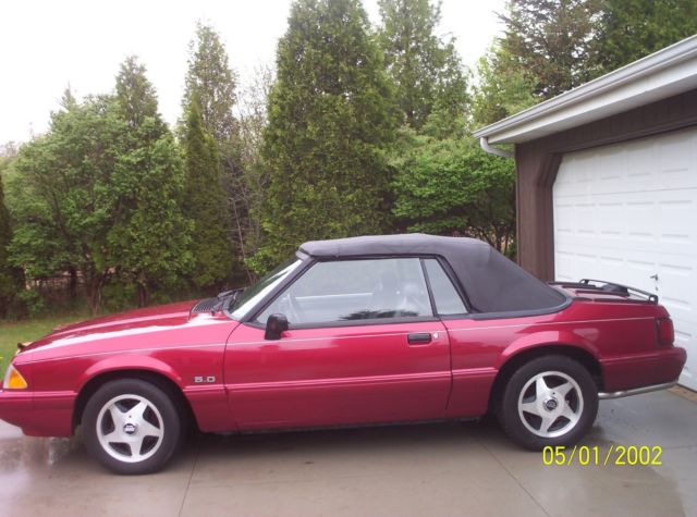 1993 Ford Mustang LX Convertible 5.0 302 GT40 1993 Ford Mustang LX