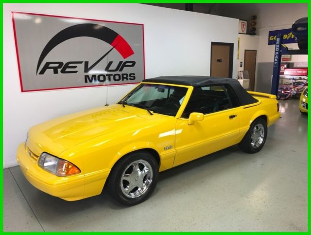 1993 Ford Mustang LX Convertible FEATURE CAR Low Miles AWESOME 5 OHH Financing 1993 Ford Mustang LX