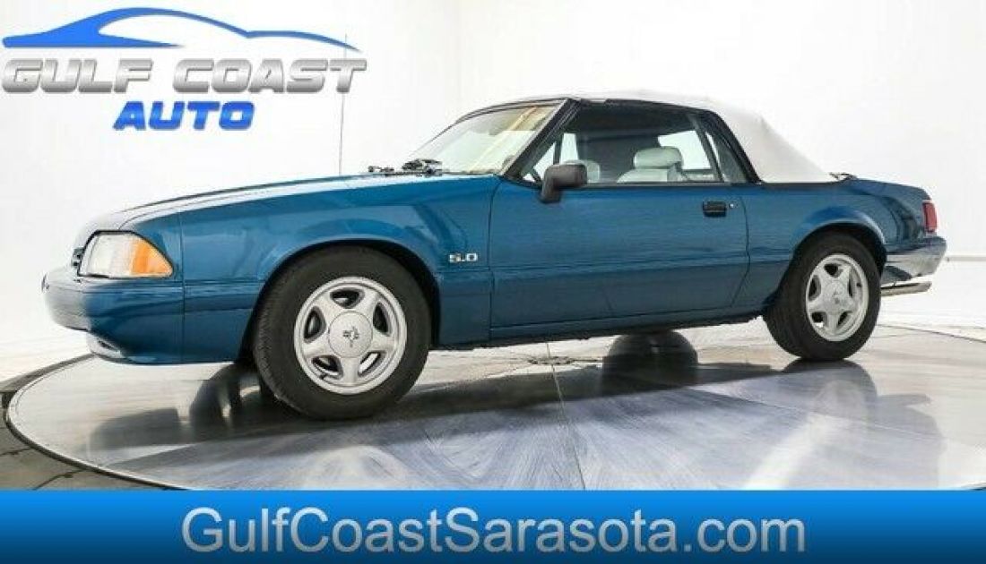 1993 Ford MUSTANG LX CONVERTIBLE LOW MILES V8 5.0 NICE CAR 76992 Miles Converti 1993 Ford Mustang LX CONVERTIBLE LOW MILES V8 5.0 NICE CAR