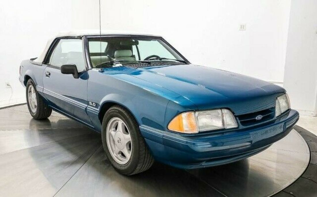 1993 Ford Mustang LX CONVERTIBLE LOW MILES V8 5.0 NICE CAR - photo 11
