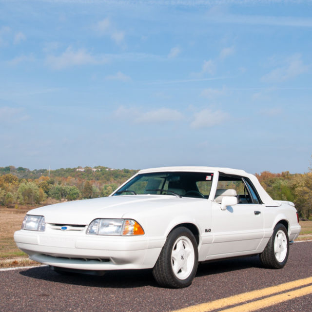 1993 Ford Mustang LX Convertible,168 Actual Documented Miles, MCA Gold Winner! 1993 Ford Mustang Mustang LX Convertible