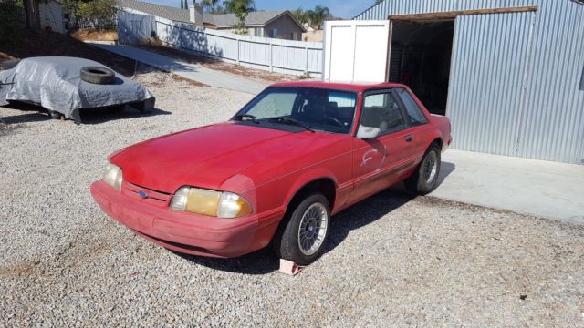 1993 Ford Mustang LX Notchback 1993 Ford Mustang