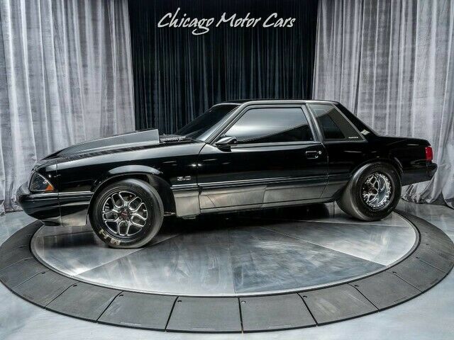 1993 Ford Mustang Notchback Supercharged Coupe Black 1993 Ford Mustang Notchback Supercharged Coupe