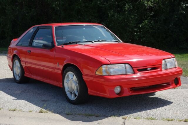 1993 Ford Mustang, Red with 52,000 Miles available now! 1993 Ford Mustang -PRICE REDUCED!!-COBRA SVT COUPE- 52k ORIGINAL LOW