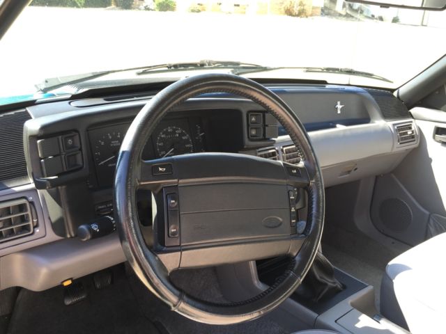 1993 Ford Mustang SSP 5.0, 5-Speed, Reef Blue, Police Coupe - photo 13