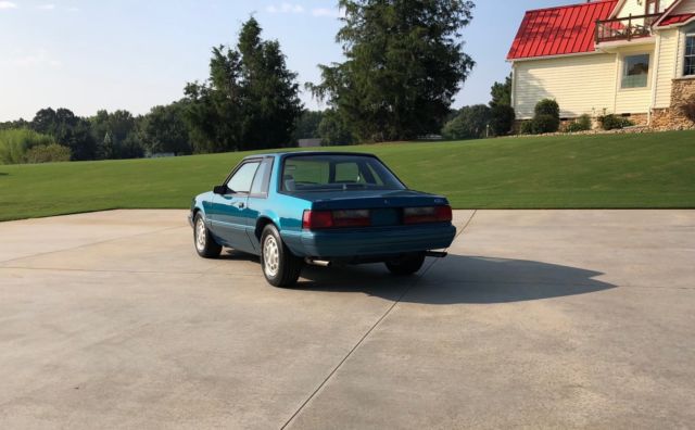 1993 Ford Mustang SSP 5.0, 5-Speed, Reef Blue, Police Coupe - photo 8
