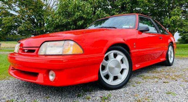 1993 Ford Mustang SVT Cobra Base 2dr Hatchback Manual 5-Speed RWD V8 5.0L 1993 Ford Mustang Base 2dr Hatchback