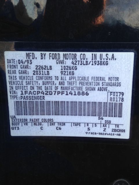 1993 Ford Mustang - photo 11