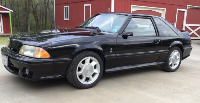 1993 Ford Mustang SVT Cobra Black/Black Original Paint MUST SALE 1993 Ford Mustang Cobra