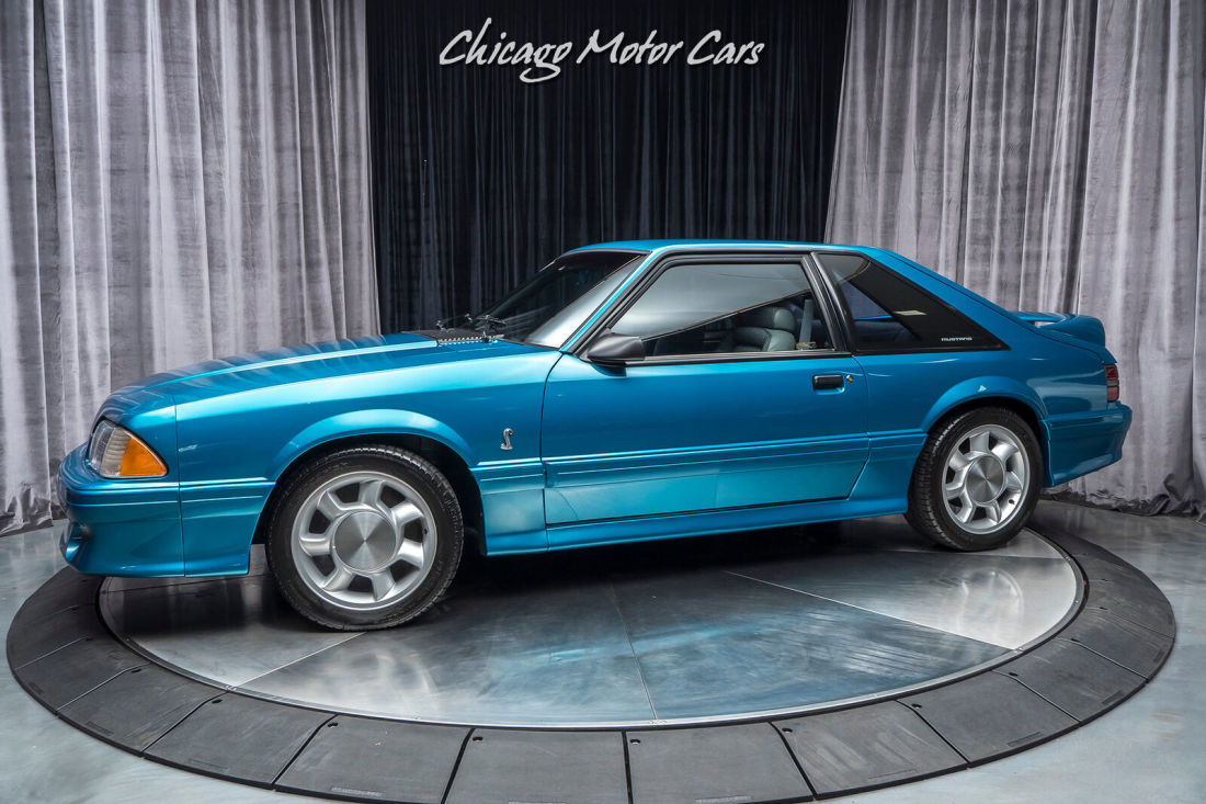 1993 Ford Mustang SVT Cobra Coupe EXCELLENT CONDITION! LIMITED EDITI Teal 1993 Ford Mustang SVT Cobra Coupe EXCELLENT CONDITION! LIMITED EDITI