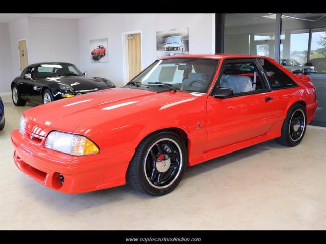 1993 Ford Mustang SVT Cobra R 5 Speed Manual 2-Door Hatchback 1993 Ford Mustang