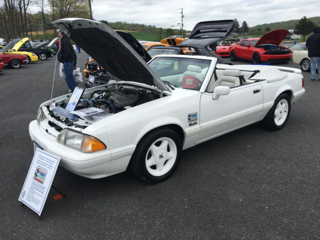 1993 Ford Mustang Triple White Ford Motorsport Nationals Maple Grove Raceway 1993 Ford Mustang Feature