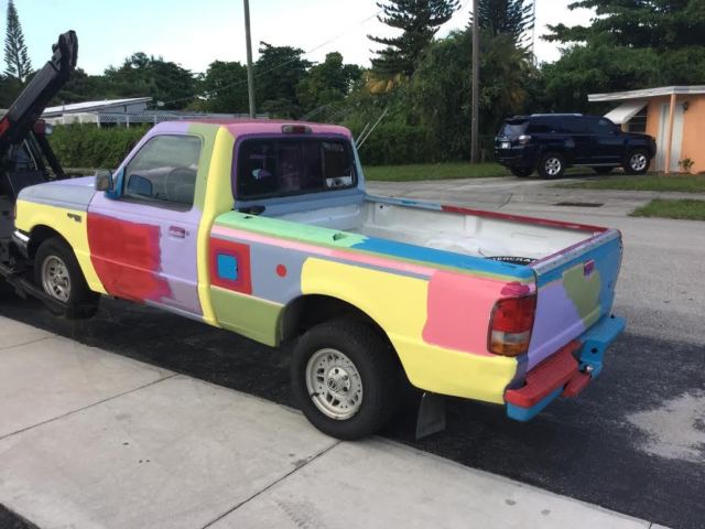1993 Ford Ranger,NO RESERVE,New Tires,FIX up or PART out, Bad Engine,stick shift 1993 Ford Ranger
