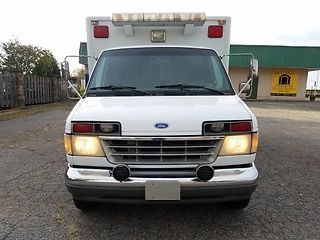1993 Ford Work Truck/ Tailgate/ Tool Box/ Rescue/ E350 /Emergency /ambulance pkg 1993 Ford E-Series Van E-350 Ambulance Package