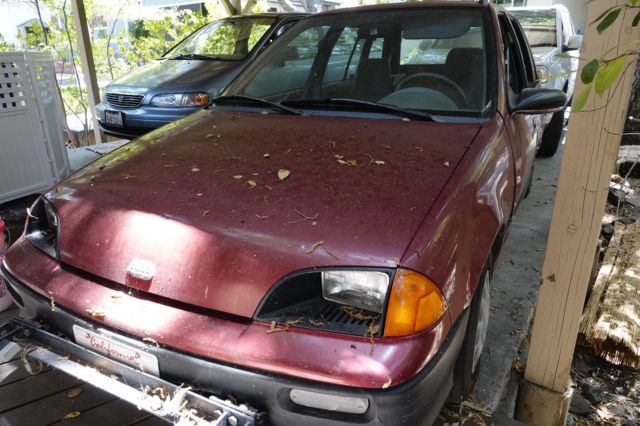 1993 Geo Metro 1.0 liter hatchback manual stick front wheel drive 1993 Geo Metro